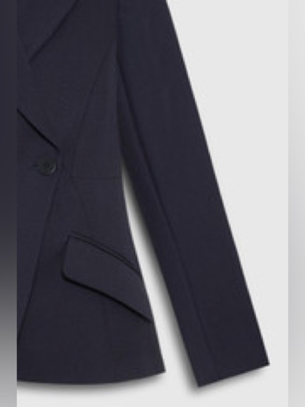 The Fold 365 Pure Wool Charlbury Jacket Navy - Picture 3 of 9